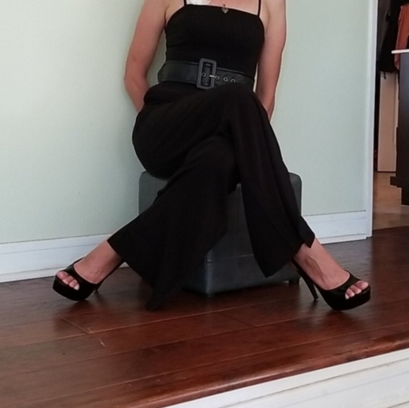 Express  High Waisted Jumpsuit - Picture 6 of 12